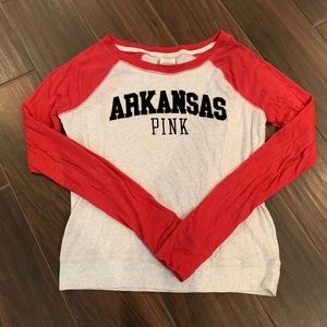Arkansas Pink Long Sleeve